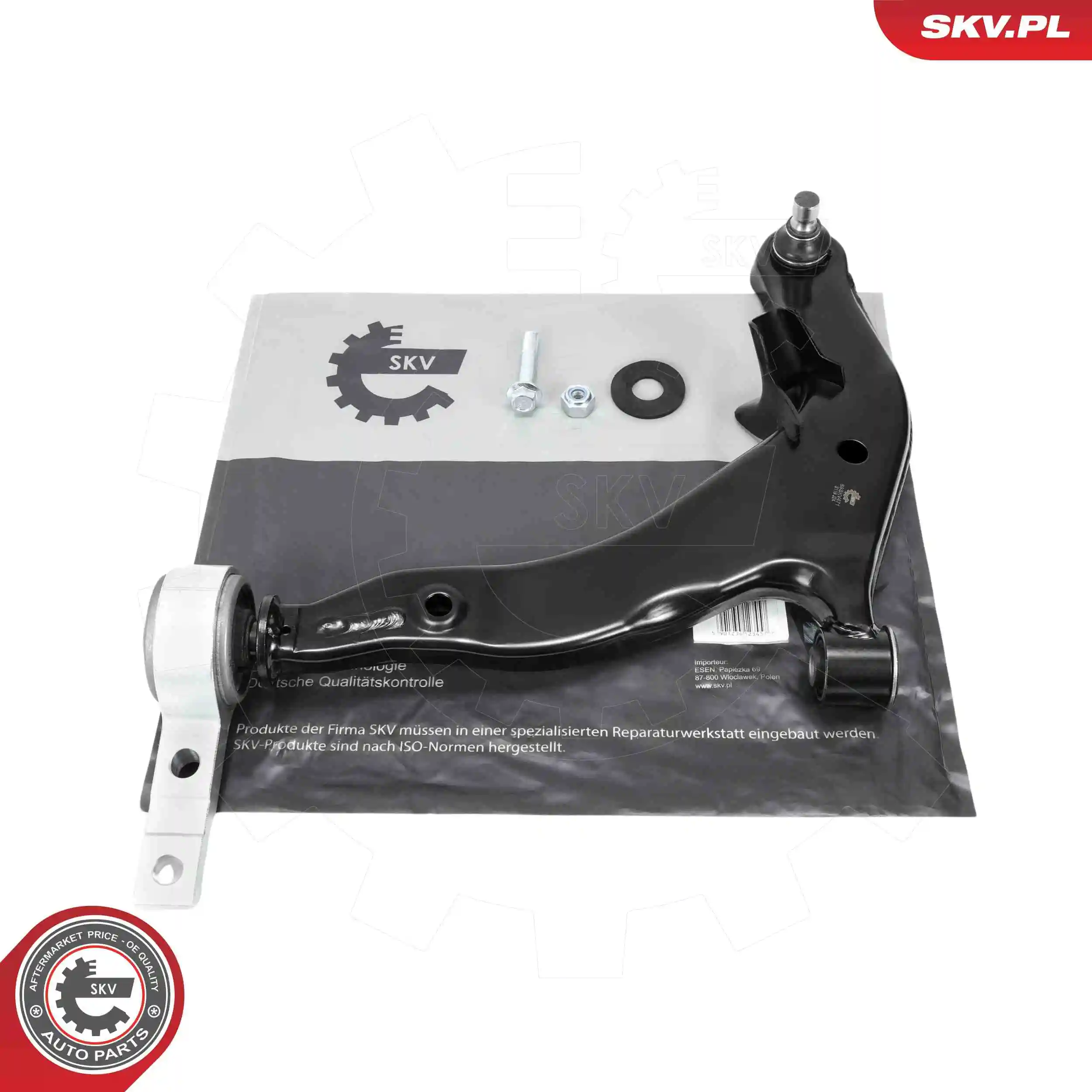 Control/Trailing Arm, wheel suspension